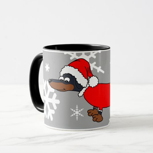 Mug Le Dachshund Wiener Dog (Devant gauche)