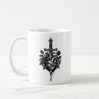 Mug Le Dague d'Épines - Gravure Romantique Gothique