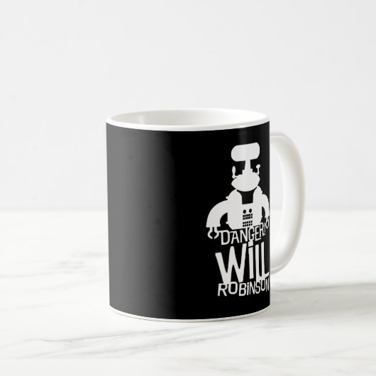 Mug Le Danger Will Robinson (Devant droit)