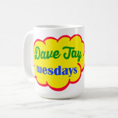 Mug Le Dave Jay Mardi Classic Logo 15 Oz.Mug (Devant gauche)