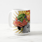 Mug Le © de Bitsch de kitsch : Célèbre festonné ! (Devant gauche)