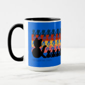 Mug Le ~ de "Catcetera" svp stérilisent ou changent (Gauche)