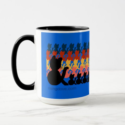 Mug Le ~ de "Catcetera" svp stérilisent ou changent (Gauche)