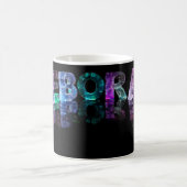 Mug Le Deborah nommé dans 3D s'allume (la (Centre)