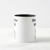 Mug Le décaféiné est pour les faibles (Centre)