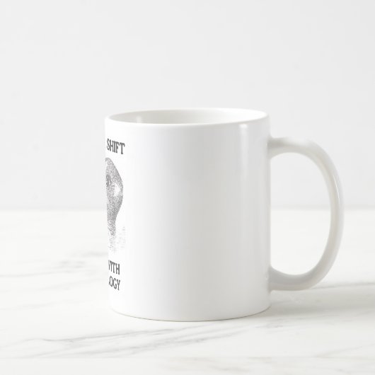Mug Le décalage de paradigme commence par la (Droite)