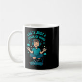 Mug Le décalage n'est qu'une question d'état d'esprit (Gauche)