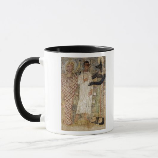 Mug Le décédé et sa maman protégés par Anubis (Gauche)
