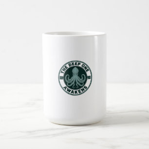 Mug Le Deep One s'éveille Octopus Cthulhu Vintage