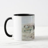 Mug Le Défi (Cheval Stallions Combattre) (Gauche)