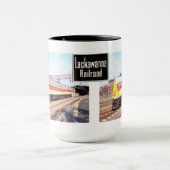 Mug Le Delaware Lackawanna et locomotive occidentale (Centre)