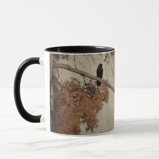 Mug Le délice de la Corneille d'automne (Gauche)