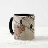 Mug Le délice de la Corneille d'automne (Devant gauche)
