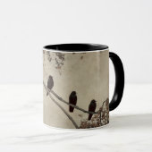 Mug Le délice de la Corneille d'automne (Devant droit)