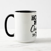 Mug Le délice de Overthinker (Gauche)