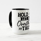 Mug Le délice de Overthinker (Devant gauche)