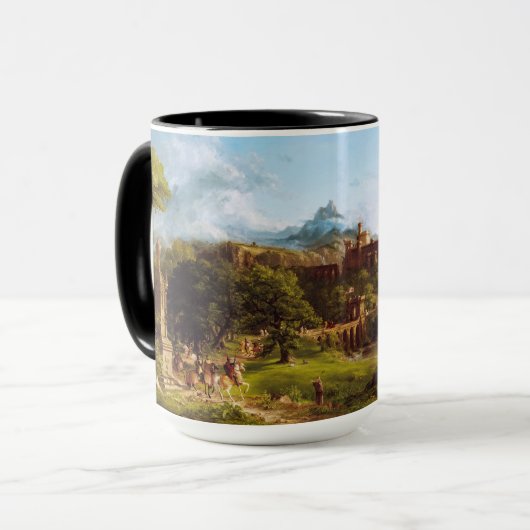 Mug Le départ de Thomas Cole (Devant gauche)
