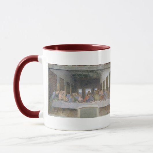 Mug Le dernier dîner, 1495-97 (fresque) (Gauche)