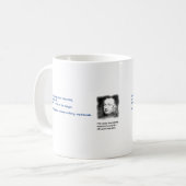 Mug Le dernier théorème de Pierre de Fermat (Devant gauche)