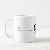 Mug Le dernier théorème de Pierre de Fermat (Gauche)