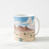 Mug Le désert (Devant droit)