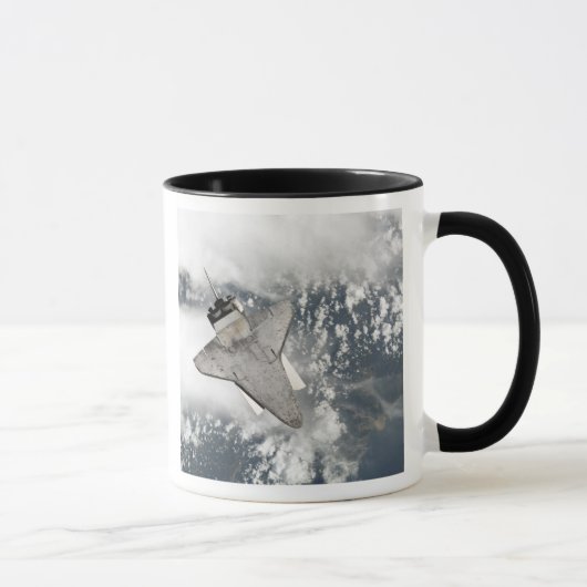Mug Le dessous de la navette spatiale Discovery (Droite)