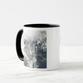 Mug Le dessous de la navette spatiale Discovery (Devant gauche)
