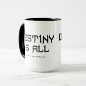 Mug Le destin est tout le royaume viking (Devant gauche)