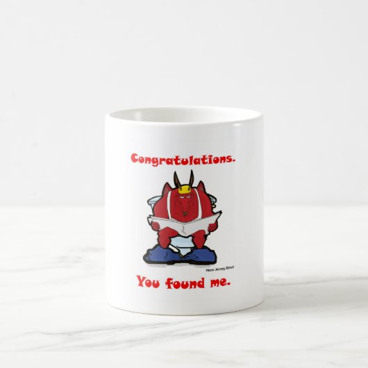 Mug Le diable de New Jersey (Centre)