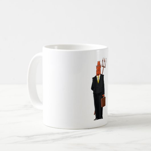 Mug Le Diable En Costume (Devant gauche)