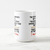 Mug Le diable murmura dans mon oreille Life Inspiratio (Centre)