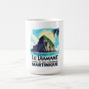 Mug Le Diamant Martinique Vintage