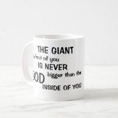 Mug Le Dieu à l'intérieur de vous (Devant gauche)