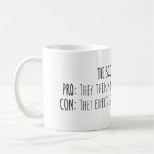 Mug le dilemme de Scotty (Gauche)