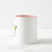 Mug Le Dinosaure T-Rex Dinosaure Dit Que Dieu existe (Centre)