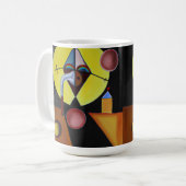 Mug Le docteur de la peste - Peinture à l'huile (Devant gauche)