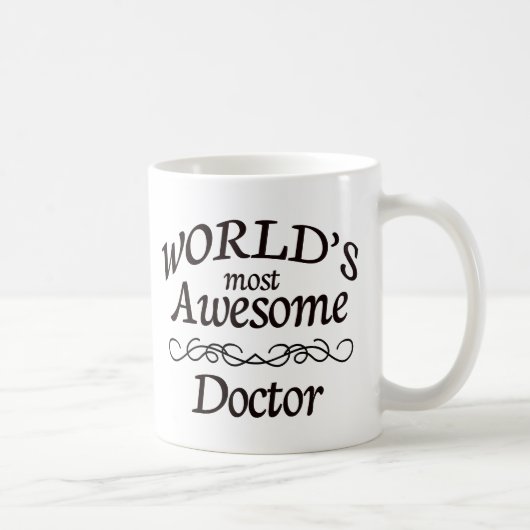 Mug Le docteur le plus impressionnant du monde (Droite)