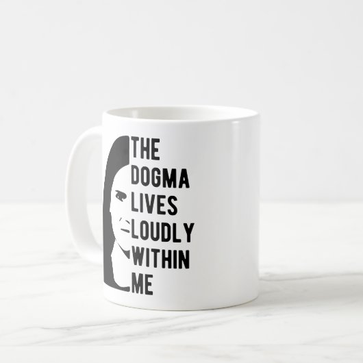 Mug Le Dogma vit en moi (Devant gauche)