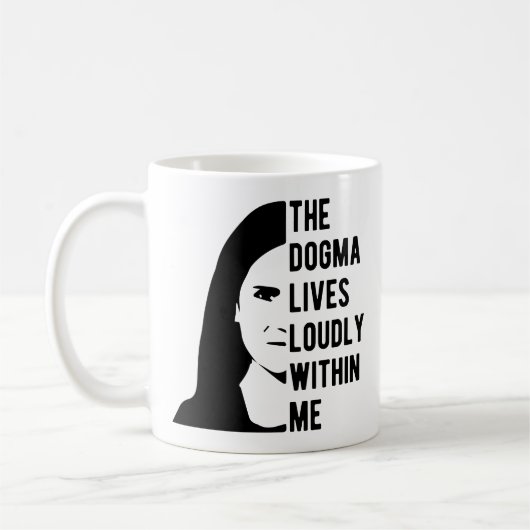 Mug Le Dogma vit en moi (Gauche)