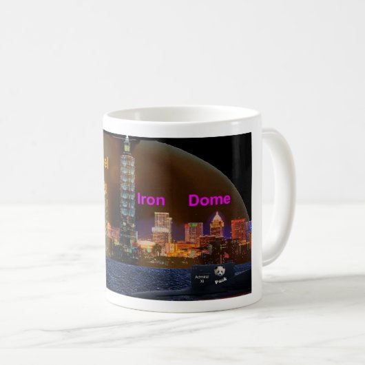 Mug Le dôme de fer de Taïwan (Devant droit)