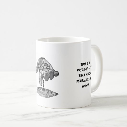 Mug Le don du temps (Devant droit)