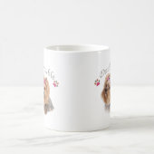 Mug Le double problème de Yorkie (Centre)