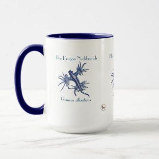 Mug Le Dragon Bleu Nudibranch par Chrissy Wild