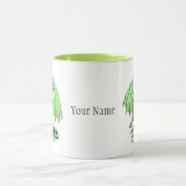 Mug Le dragon de Pierre de naissance de May : Emerald (Centre)