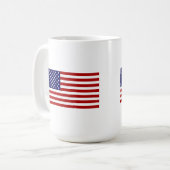 Mug Le drapeau américain (Devant gauche)