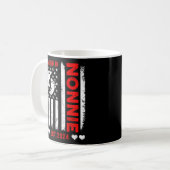 Mug Le Drapeau Américain De Nonnie 2024 (Devant gauche)