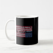 Mug Le Drapeau Américain La Résistance Résiste À L'Inv (Gauche)