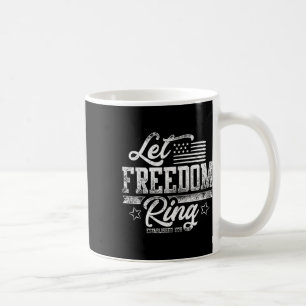 Mug Le drapeau américain laisse la liberté tourner 4 j