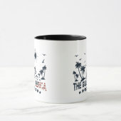 Mug Le drapeau américain patriotique du golfe d'Amériq (Centre)