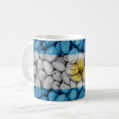 Mug Le drapeau argentin café (Devant gauche)